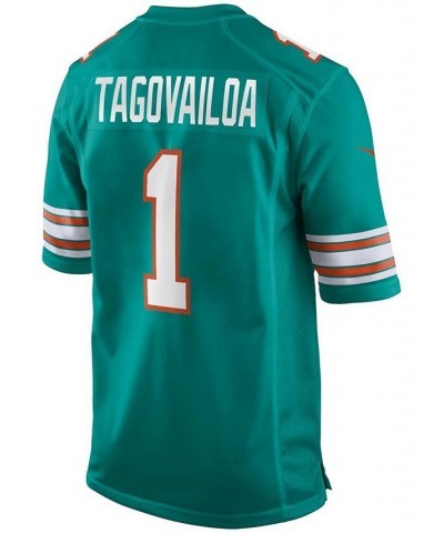 Men's Tua Tagovailoa Aqua Miami Dolphins Alternate Game Jersey $33.17 Jersey