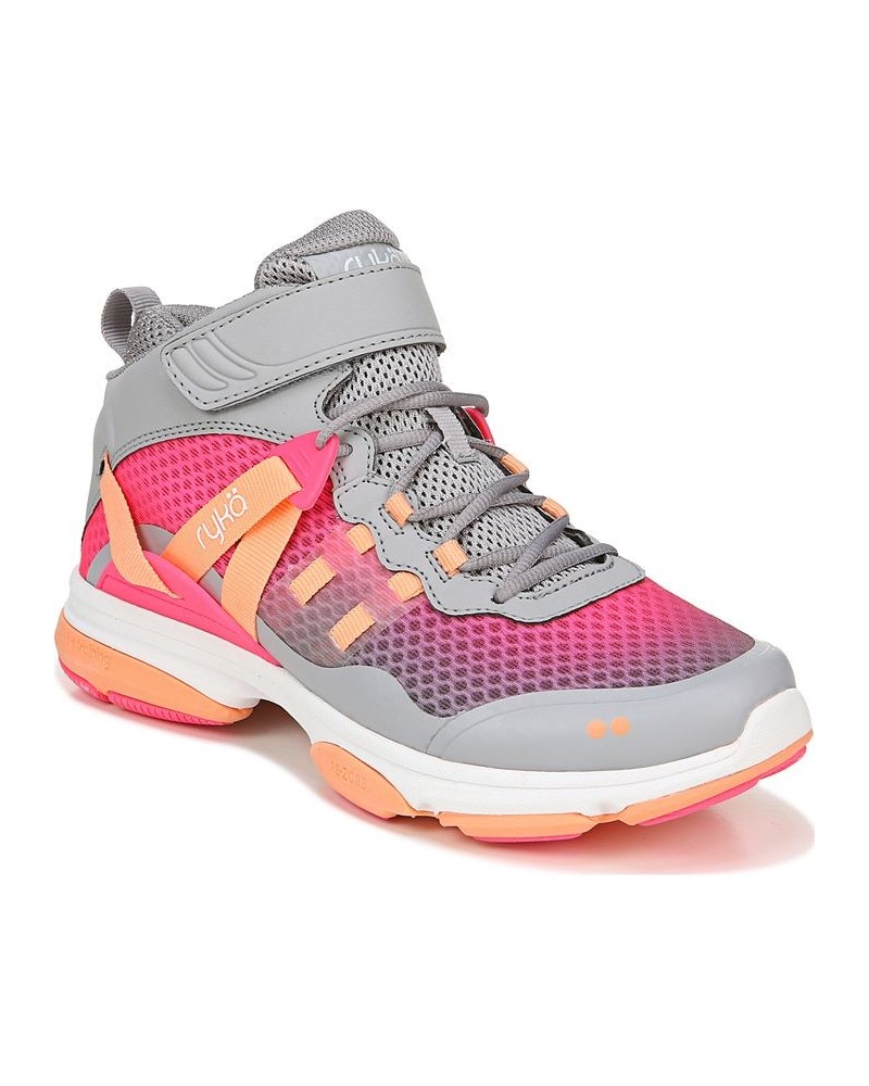 Devotion XT Women's Mid Top Training Sneakers Gray $50.60 Shoes