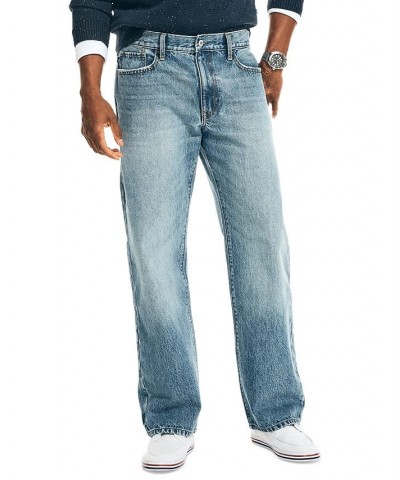 Men's Authentic Loose-Fit Rigid Denim 5-Pocket Jeans PD01 $37.09 Jeans