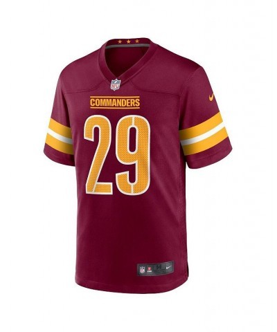 Men's Kendall Fuller Burgundy Washington Commanders Game Jersey $52.43 Jersey