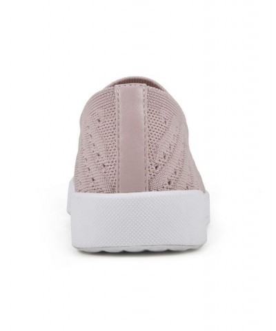 Women's Courage Slip-On Sneakers Pink $31.74 Shoes