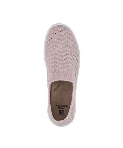 Women's Courage Slip-On Sneakers Pink $31.74 Shoes