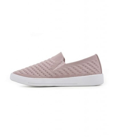 Women's Courage Slip-On Sneakers Pink $31.74 Shoes