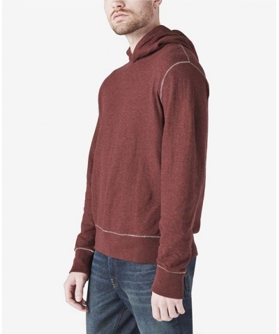 Men's Classic Duofold Hooded Sweatshirt Red $33.43 Sweatshirt