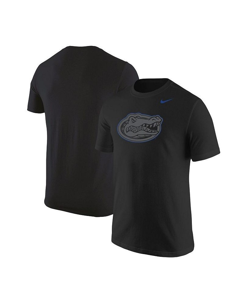 Men's Black Florida Gators Logo Color Pop T-shirt $20.25 T-Shirts