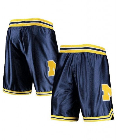 Men's Chris Webber Navy Michigan Wolverines 1991 Authentic Shorts $47.25 Shorts