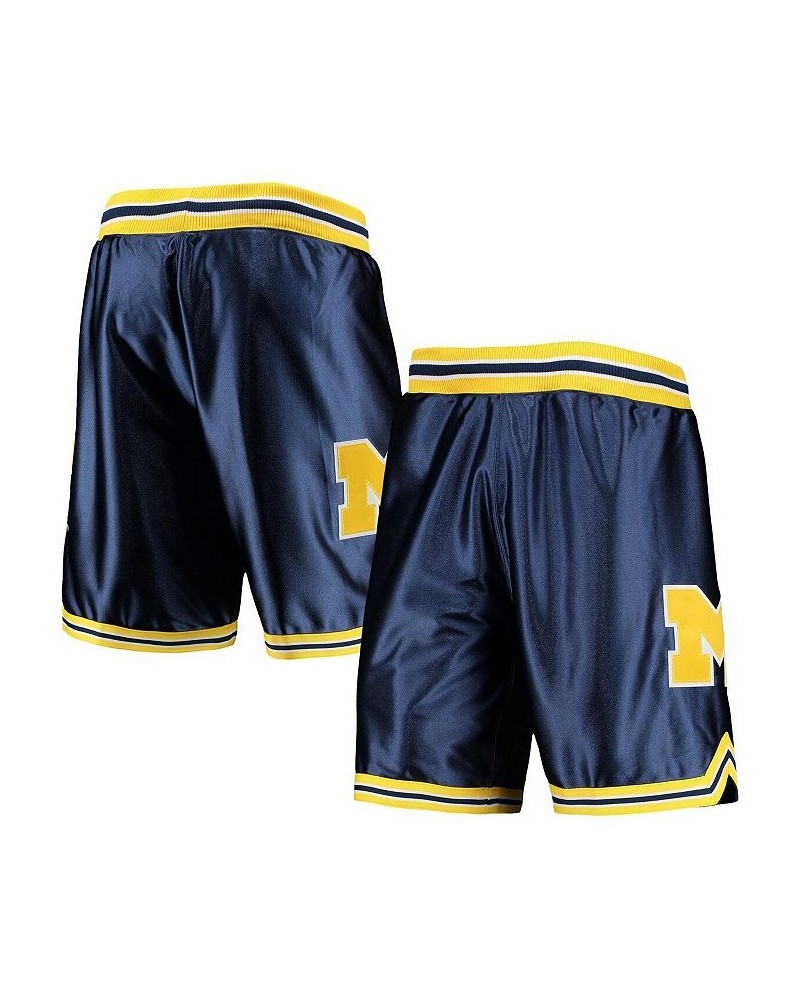 Men's Chris Webber Navy Michigan Wolverines 1991 Authentic Shorts $47.25 Shorts