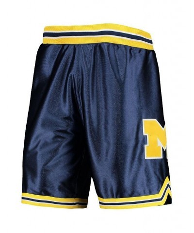 Men's Chris Webber Navy Michigan Wolverines 1991 Authentic Shorts $47.25 Shorts