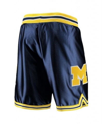 Men's Chris Webber Navy Michigan Wolverines 1991 Authentic Shorts $47.25 Shorts