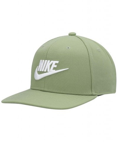 Men's Green Pro Futura Performance Snapback Hat $17.22 Hats