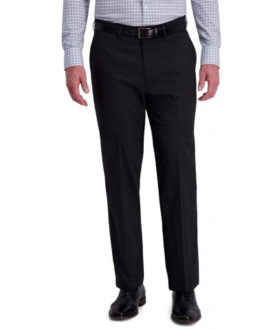 J.M. Men's Classic-Fit 4-Way Stretch Diamond-Weave Performance Dress Pants Gray $28.04 Pants