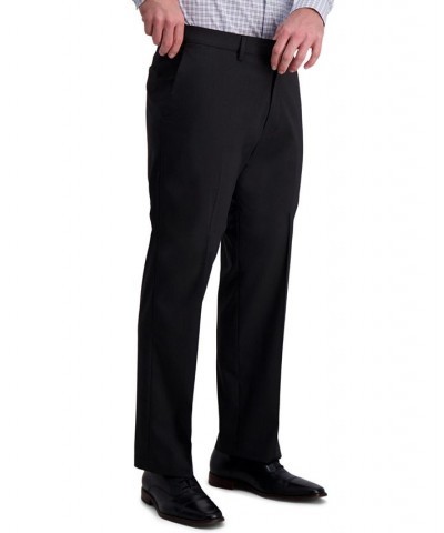 J.M. Men's Classic-Fit 4-Way Stretch Diamond-Weave Performance Dress Pants Gray $28.04 Pants