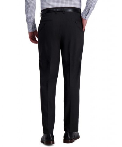 J.M. Men's Classic-Fit 4-Way Stretch Diamond-Weave Performance Dress Pants Gray $28.04 Pants