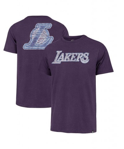 Men's '47 Purple Los Angeles Lakers 2021/22 City Edition MVP Franklin T-shirt $14.00 T-Shirts