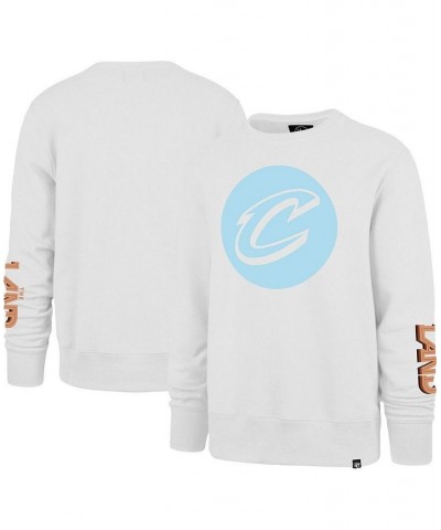 Men's White Cleveland Cavaliers 2022/23 City Edition Two-Peat Headline Pullover Sweatshirt $34.97 Sweatshirt