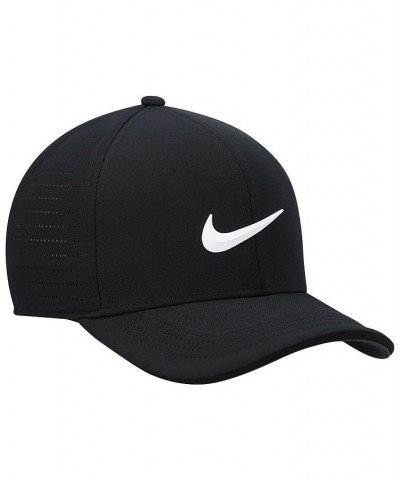 Men's Black Aerobill Classic99 Performance Fitted Hat $21.56 Hats