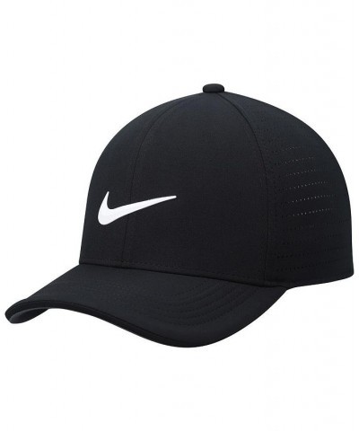 Men's Black Aerobill Classic99 Performance Fitted Hat $21.56 Hats