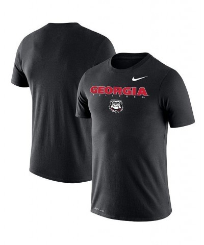 Men's Black Georgia Bulldogs Facility Legend Performance T-shirt $24.00 T-Shirts