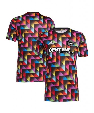 Men's Black Charlotte FC 2022 Pride Pre-Match Top $33.60 Jersey