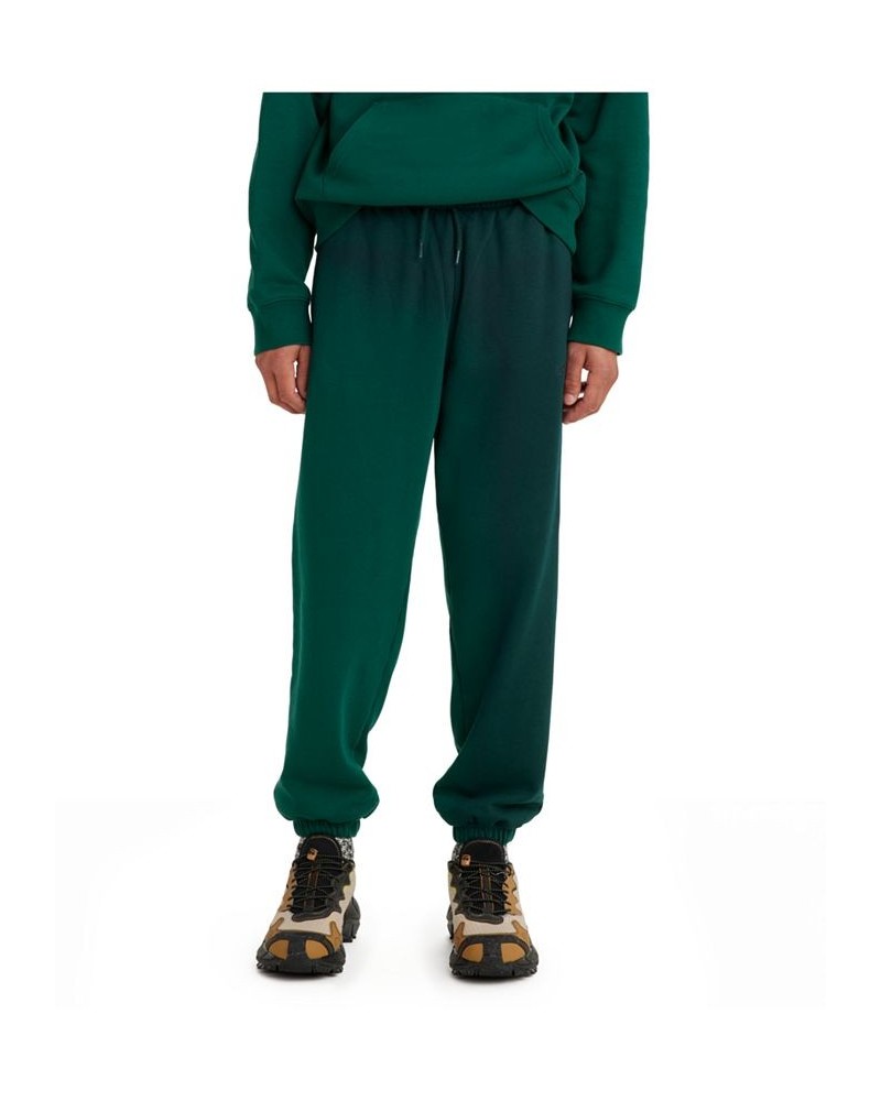 Men's Relaxed Fit Active Fleece Sweatpants Green $25.30 Pants