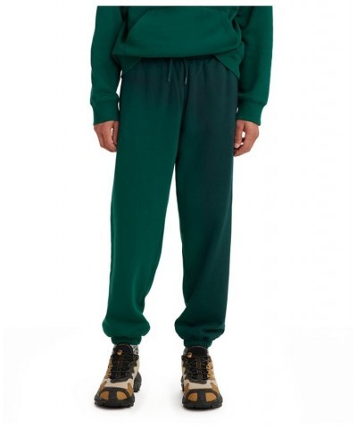 Men's Relaxed Fit Active Fleece Sweatpants Green $25.30 Pants