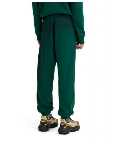 Men's Relaxed Fit Active Fleece Sweatpants Green $25.30 Pants