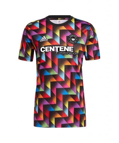 Men's Black Charlotte FC 2022 Pride Pre-Match Top $33.60 Jersey