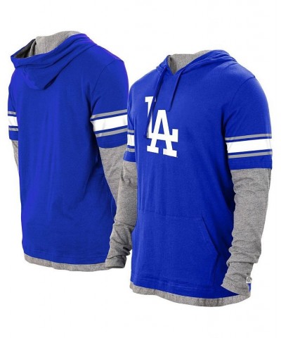 Men's Royal Los Angeles Dodgers Twofer Pullover Hoodie $29.90 Sweatshirt