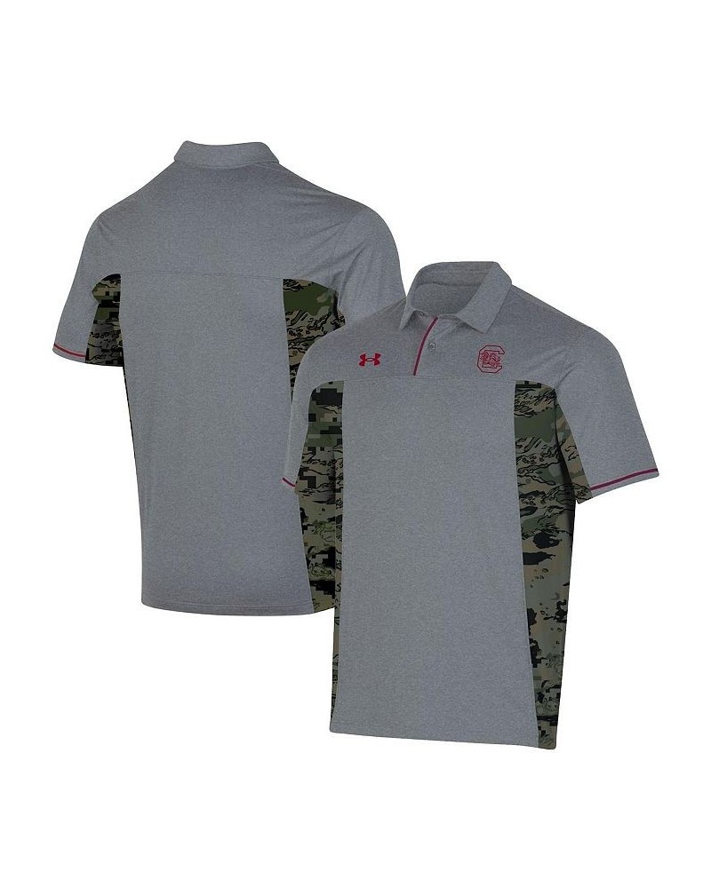 Men's Gray South Carolina Gamecocks Freedom Polo Shirt $36.30 Polo Shirts