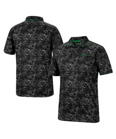 Men's Black Oregon Ducks Speedman Polo Shirt $28.59 Polo Shirts