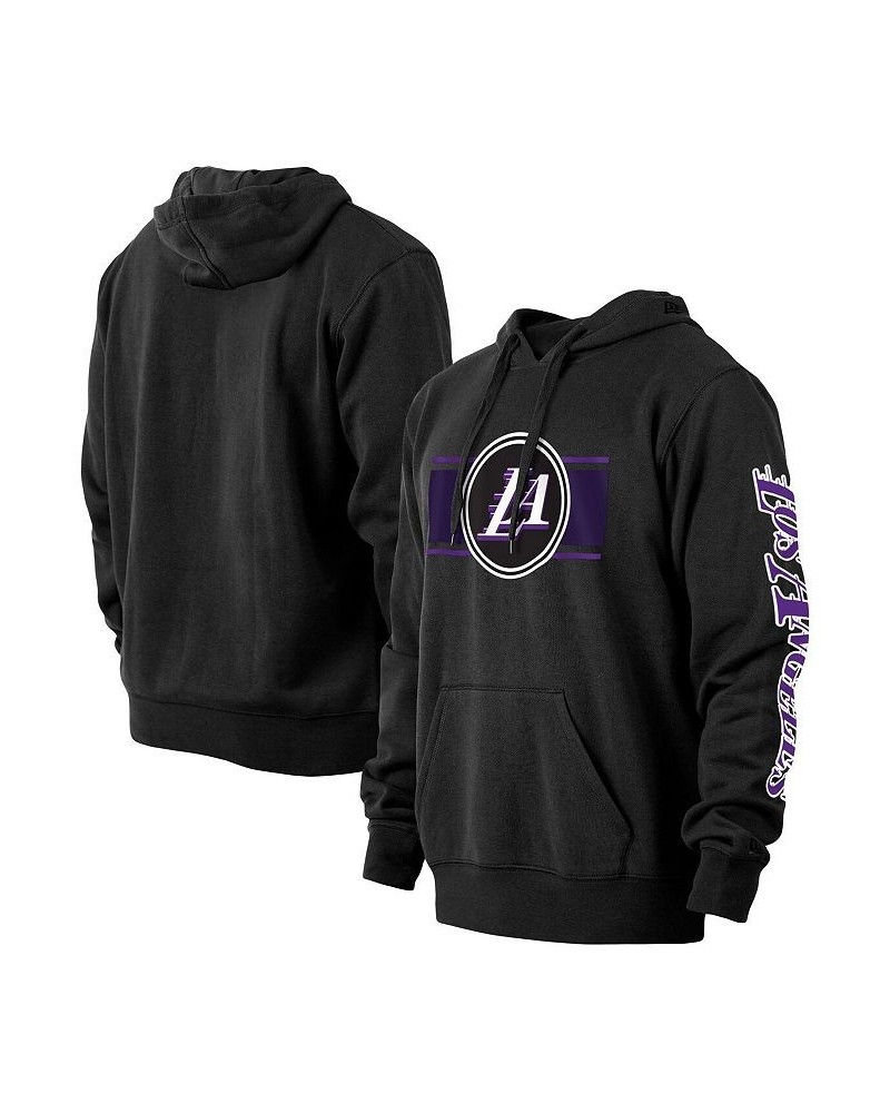 Men's Black Los Angeles Lakers 2022/23 City Edition Pullover Hoodie $31.36 Sweatshirt