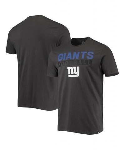 Men's '47 Charcoal New York Giants Dark Ops Super Rival T-shirt $14.76 T-Shirts