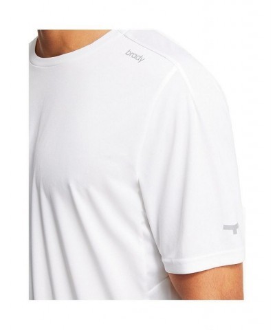 Men's White Cool Touch Performance T-shirt $38.25 T-Shirts