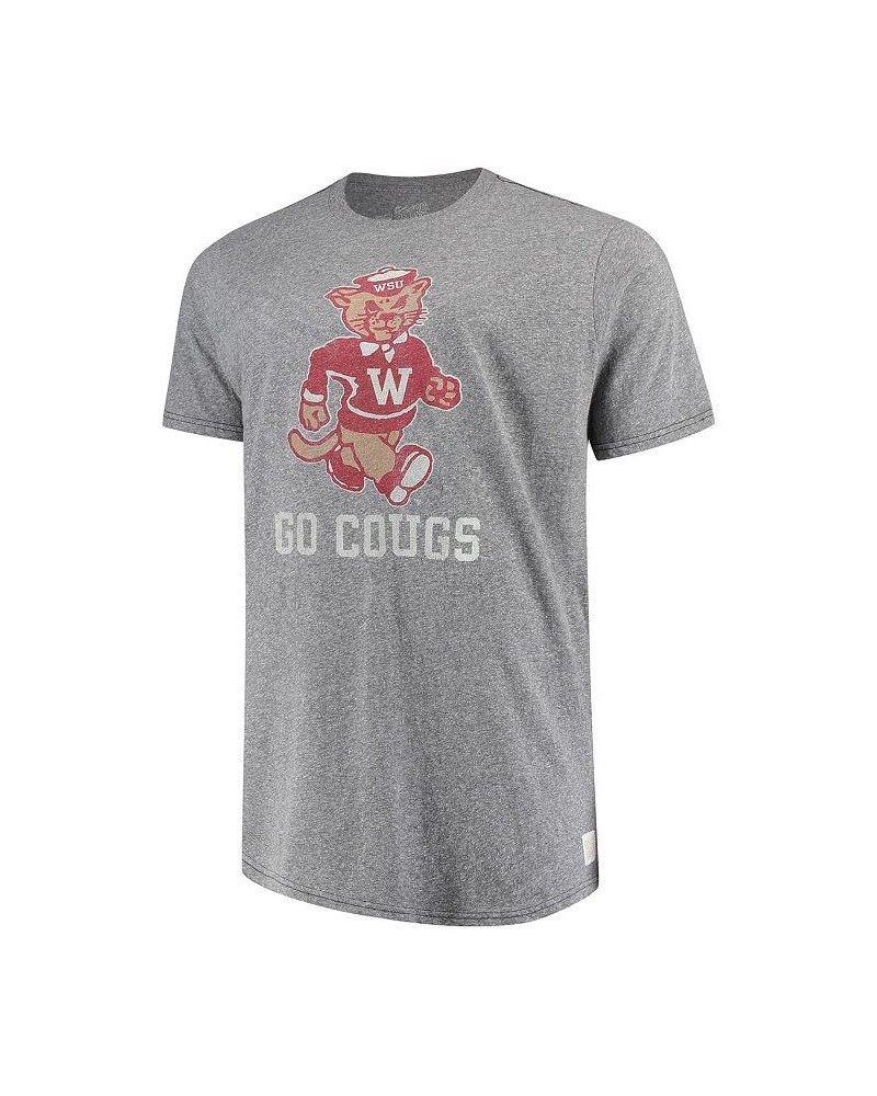 Men's Gray Washington State Cougars Big and Tall Tri-Blend T-shirt $21.50 T-Shirts