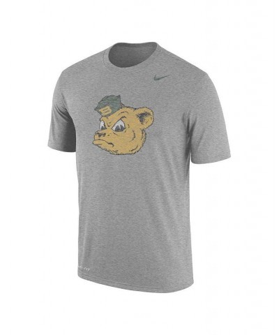 Men's Heathered Gray Baylor Bears Vintage-Like Logo Performance T-shirt $25.49 T-Shirts