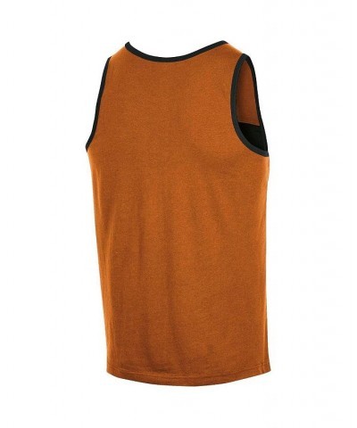 Men's Texas Orange Texas Longhorns Colorblock Tank Top $12.04 T-Shirts