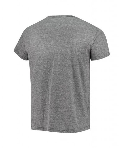 Men's Heathered Gray Charlotte FC Area Code Tri-Blend T-shirt $22.94 T-Shirts