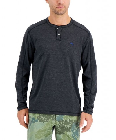 Men's Paradise Alley Henley Gray $29.35 Shirts