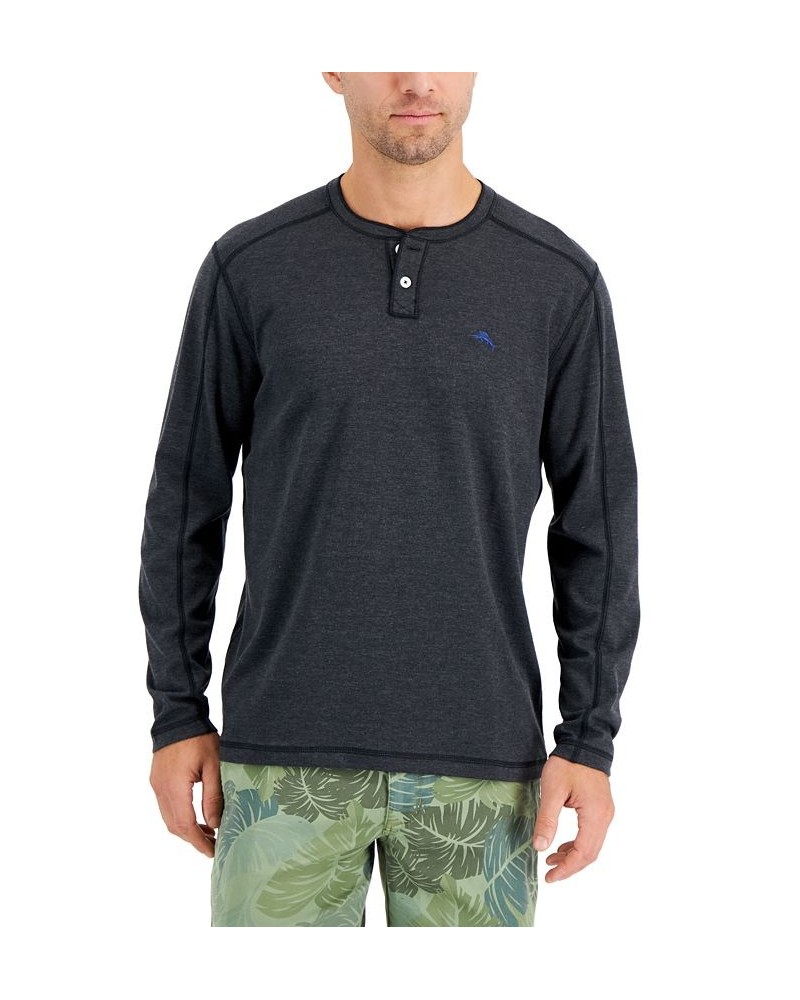 Men's Paradise Alley Henley Gray $29.35 Shirts