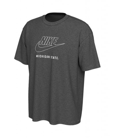 Men's Charcoal Michigan State Spartans Washed Max90 T-shirt $21.60 T-Shirts