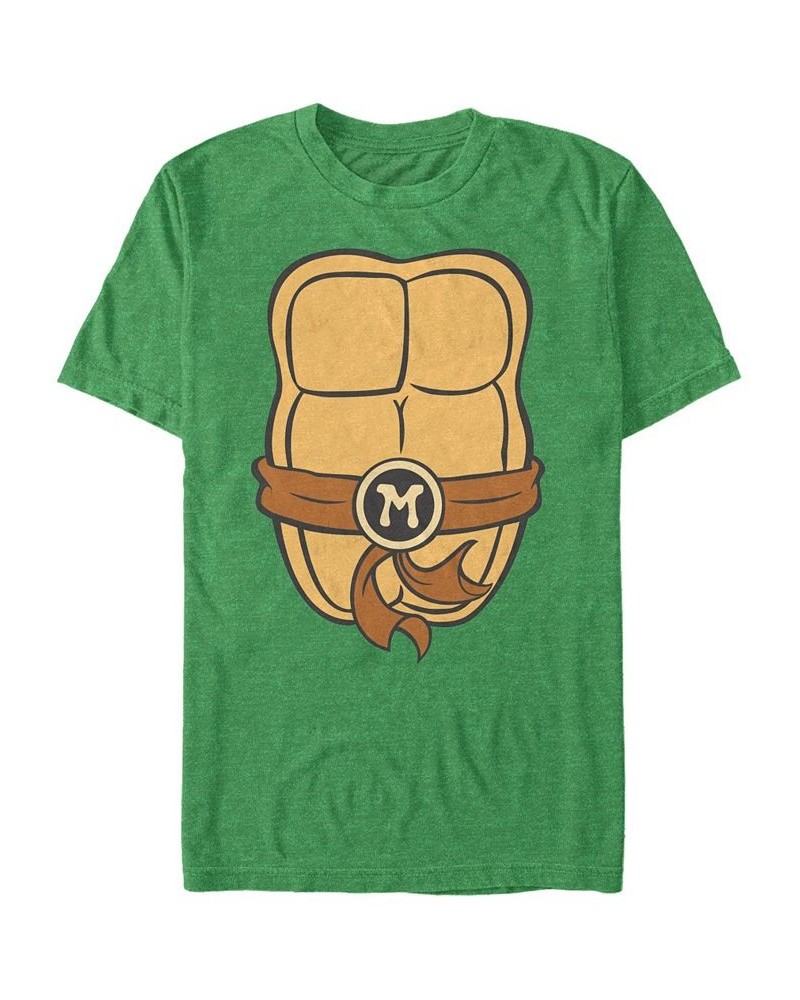 Nickelodeon Teenage Mutant Ninja Turtles Michael Angelo Chest Costume Short Sleeve T-Shirt Green $15.75 T-Shirts