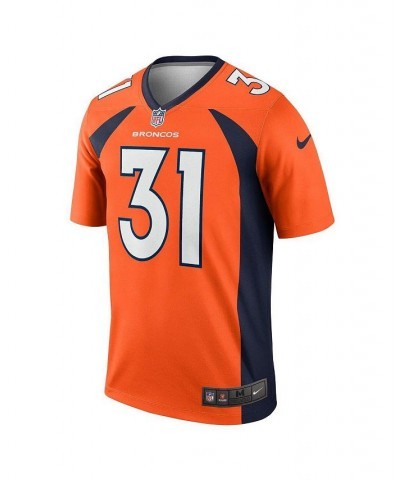 Men's Justin Simmons Orange Denver Broncos Legend Jersey $34.10 Jersey