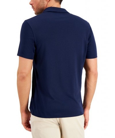 Men's AlfaTech Stretch Solid Polo Shirt PD04 $14.70 Polo Shirts