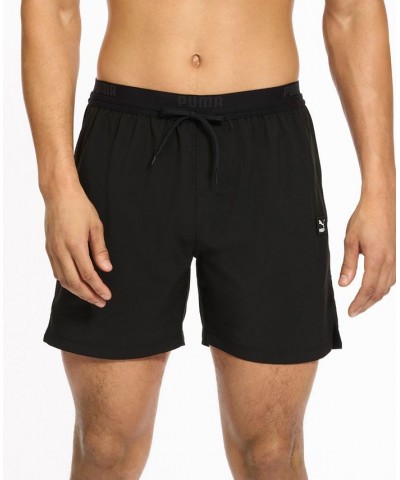 Men's 5-1/2" Swim Tech Trunks Black $22.26 Swimsuits