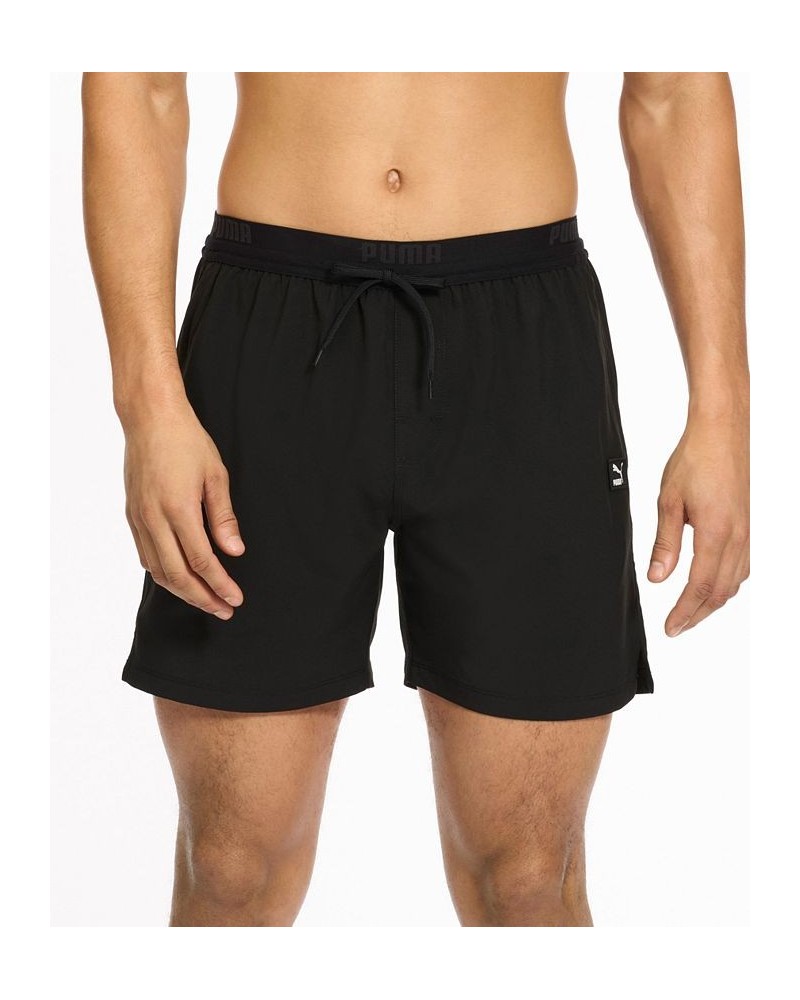 Men's 5-1/2" Swim Tech Trunks Black $22.26 Swimsuits