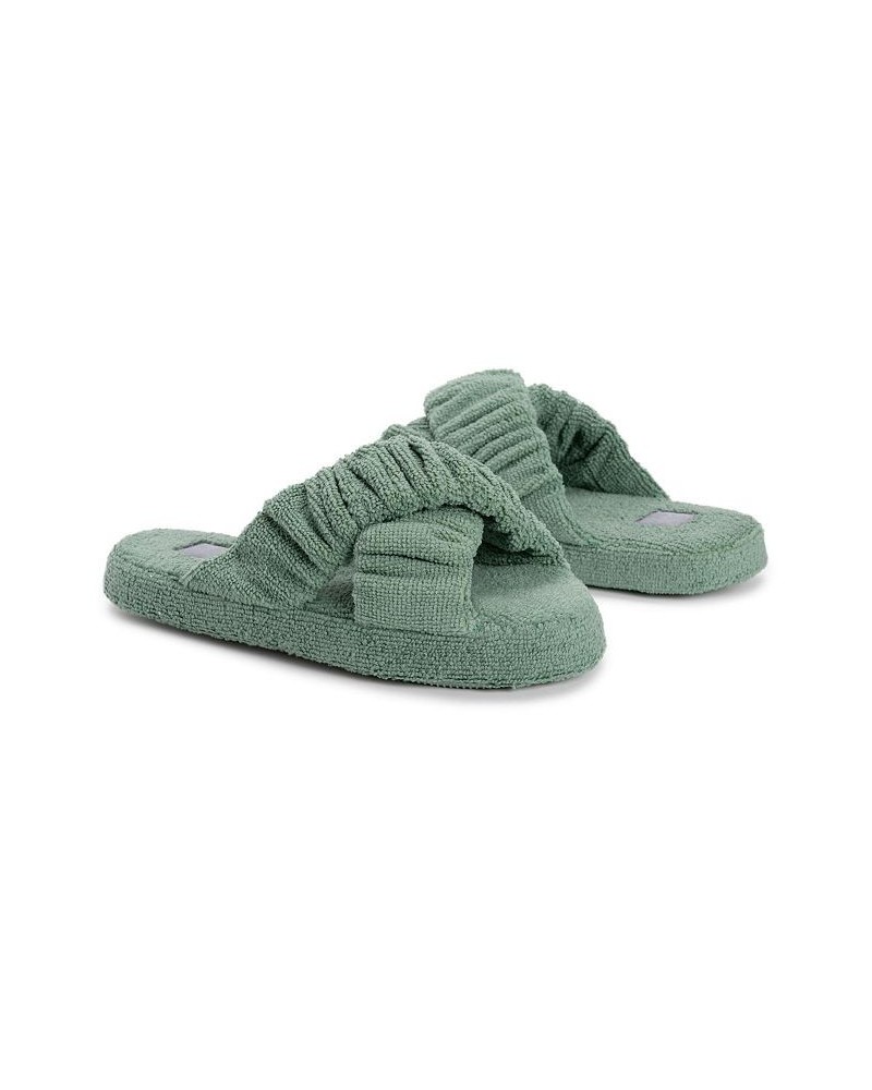 Women's Maelle Slipper Green $22.08 Shoes