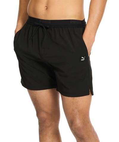 Men's 5-1/2" Swim Tech Trunks Black $22.26 Swimsuits