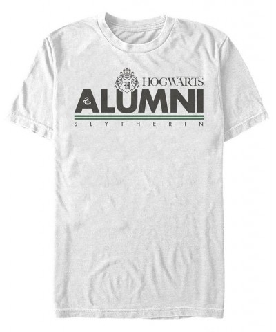 Men's Alumni Slytherin Short Sleeve Crew T-shirt White $19.59 T-Shirts