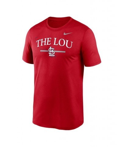 Men's Red St. Louis Cardinals Big and Tall Local Legend T-shirt $27.99 T-Shirts