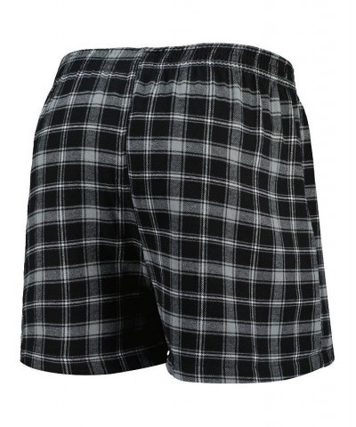 Men's Black, Gray Chicago White Sox Ledger Flannel Boxers $18.89 Underwear